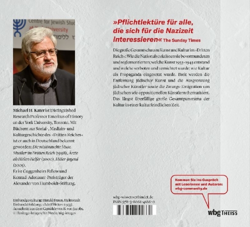 Buchcover und Innenansicht für das Buch: Culture in Nazi Germany