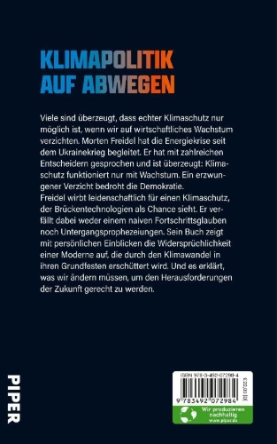 Buchcover und Innenansicht für das Buch: So rettet ihr das Klima nicht!