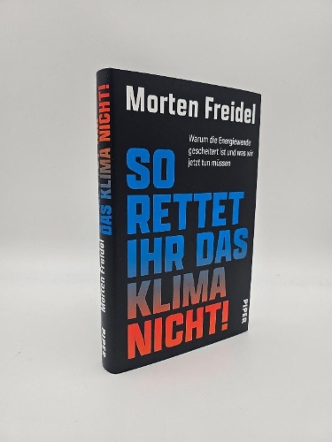 Buchcover und Innenansicht für das Buch: So rettet ihr das Klima nicht!