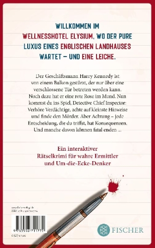 Buchcover und Innenansicht für das Buch: Can You Solve the Murder?