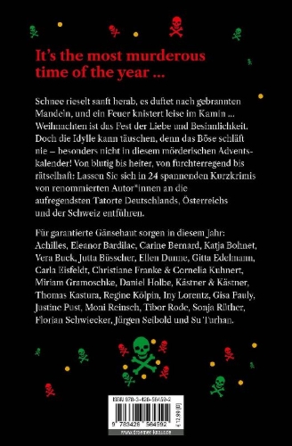 Buchcover und Innenansicht für das Buch: Frost, Forensik, Früchtebrot