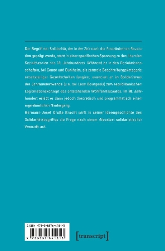 Buchcover und Innenansicht für das Buch: Solidarität und Solidarismus
