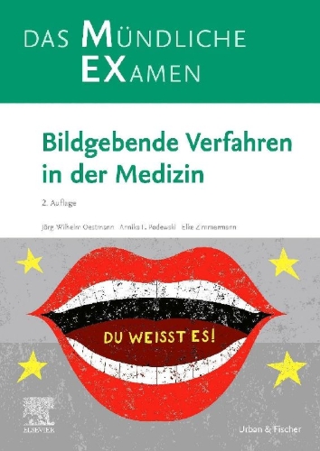 Buchcover und Innenansicht für das Buch: MEX Das mündliche Examen - Bildgebende Verfahren in der Medizin