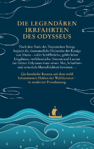 Buchcover und Innenansicht für das Buch: Die Odyssee
