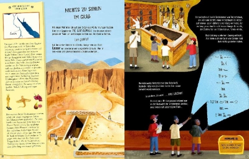 Buchcover und Innenansicht für das Buch: The Treasure Hunt