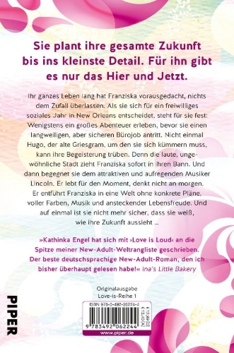 Buchcover und Innenansicht für das Buch: Love is Loud - Ich höre nur dich