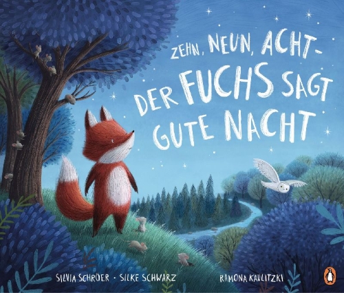 Buchcover und Innenansicht für das Buch: Zehn, neun, acht - der Fuchs sagt gute Nacht