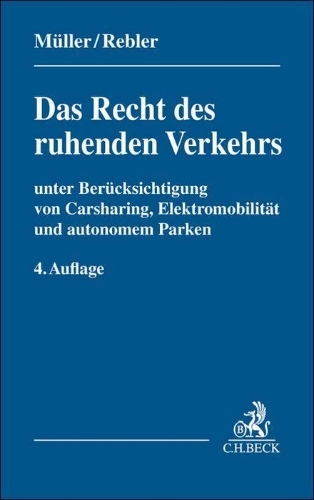 Buchcover und Innenansicht für das Buch: Das Recht des ruhenden Verkehrs