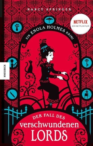 Buchcover und Innenansicht für das Buch: Enola Holmes