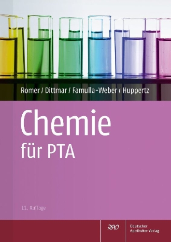 Buchcover und Innenansicht für das Buch: Chemie für PTA
