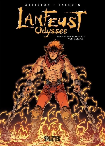 Buchcover und Innenansicht für das Buch: Lanfeust Odyssee. Band 3