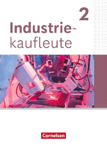Buchcover und Innenansicht für das Buch: Industriekaufleute 2. Ausbildungsjahr - Ausgabe 2024 - Fachkunde mit Videos