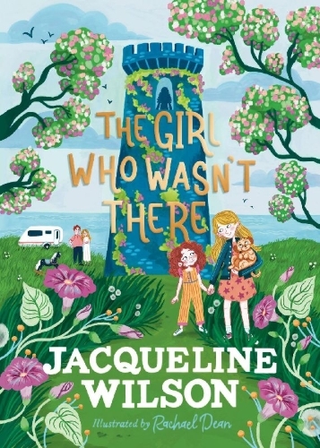 Buchcover und Innenansicht für das Buch: The Girl Who Wasn't There