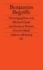 Buchcover und Innenansicht für das Buch: Benjamins Begriffe