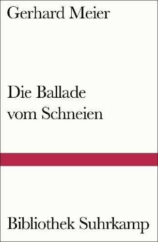 Buchcover und Innenansicht für das Buch: Die Ballade vom Schneien