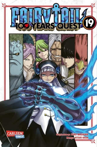 Buchcover und Innenansicht für das Buch: Fairy Tail: 100 Years Quest
