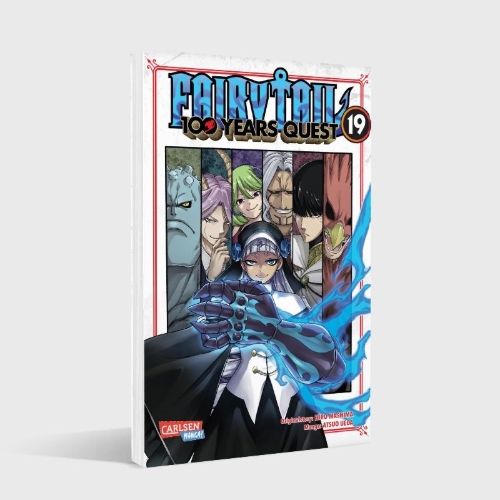 Buchcover und Innenansicht für das Buch: Fairy Tail: 100 Years Quest