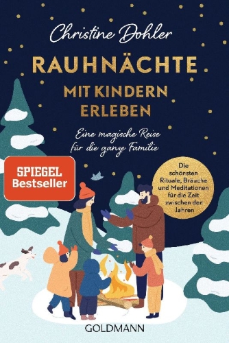 Buchcover und Innenansicht für das Buch: Rauhnächte mit Kindern erleben