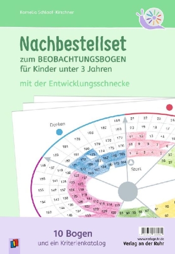 Buchcover und Innenansicht für das Buch: Nachbestellset zum Beobachtungsbogen für Kinder unter 3 Jahren