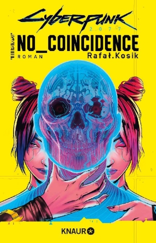 Buchcover und Innenansicht für das Buch: Cyberpunk 2077: No Coincidence