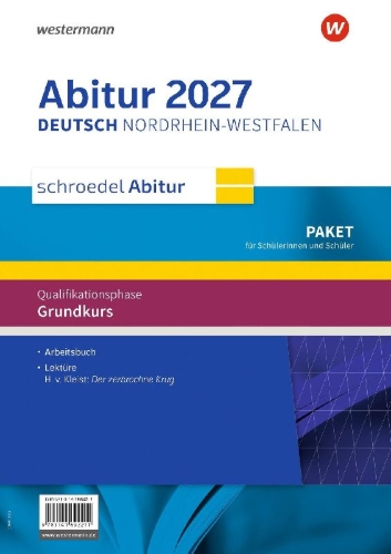 Buchcover und Innenansicht für das Buch: Schroedel Abitur - Paket für Schülerinnen und Schüler Grundkurs. Für Nordrhein-Westfalen zum Abitur 2027
