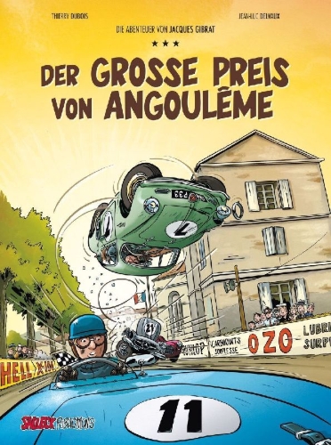 Buchcover und Innenansicht für das Buch: Die Abenteuer von Jacques Gibrat