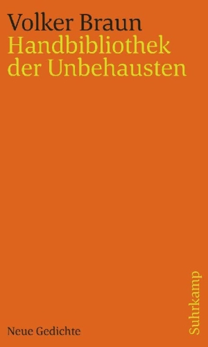 Buchcover und Innenansicht für das Buch: Handbibliothek der Unbehausten