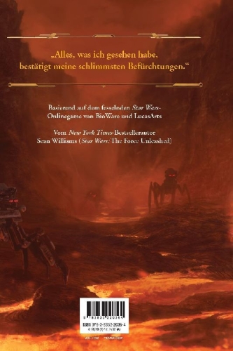 Buchcover und Innenansicht für das Buch: Star Wars: The Old Republic - Fatal Alliance