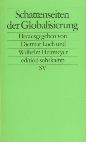 Buchcover und Innenansicht für das Buch: Schattenseiten der Globalisierung