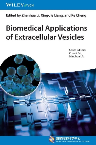 Buchcover und Innenansicht für das Buch: Biomedical Applications of Extracellular Vesicles