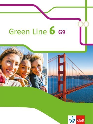 Buchcover und Innenansicht für das Buch: Green Line 6 G9. Schülerbuch Klasse 10. Flexibler Einband