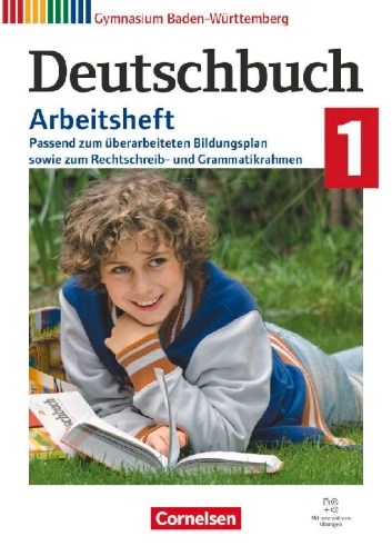 Buchcover und Innenansicht für das Buch: Deutschbuch Gymnasium Band 1: 5. Schuljahr. Baden-Württemberg - Bildungsplan 2016 - Arbeitsheft mit interaktiven Übungen online