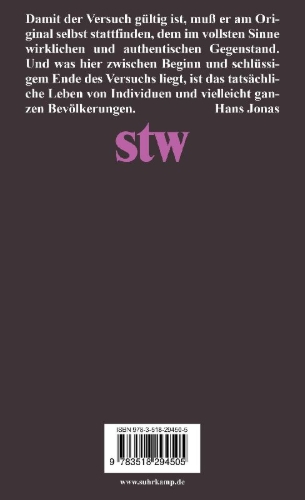 Buchcover und Innenansicht für das Buch: Menschenversuche