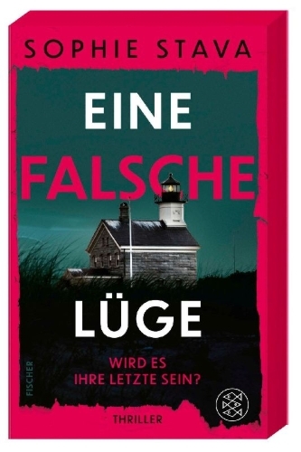 Buchcover und Innenansicht für das Buch: Eine falsche Lüge - Wird es ihre letzte sein?