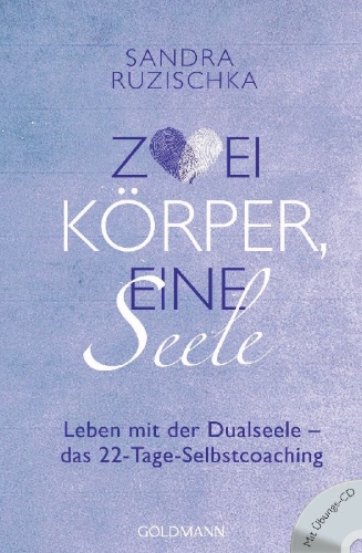 Buchcover und Innenansicht für das Buch: Zwei Körper, eine Seele