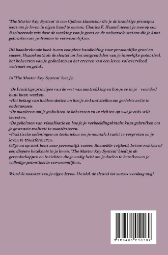 Buchcover und Innenansicht für das Buch: The Master Key System Nederlands