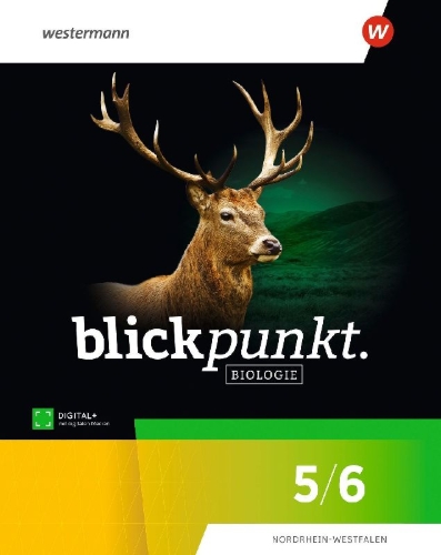 Buchcover und Innenansicht für das Buch: Blickpunkt Biologie - 5/6. Schulbuch für Nordrhein-Westfalen
