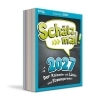Buchcover und Innenansicht für das Buch: Schätz mal! Kalender 2027