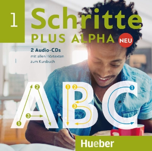 Buchcover und Innenansicht für das Buch: Schritte plus Alpha Neu 1. 2 Audio-CDs zum Kursbuch