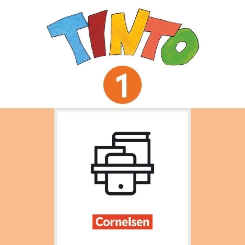 Buchcover und Innenansicht für das Buch: Tinto 1. Schuljahr - Ausgabe 2026 - Buchstabenkurs Schreiben/Lesen mit interaktiven Übungen in Schulausgangsschrift - Teil A+B im Paket. Mit Lauttabelle