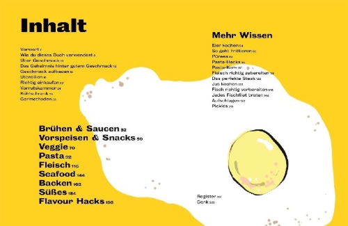 Buchcover und Innenansicht für das Buch: Mach's lecker!