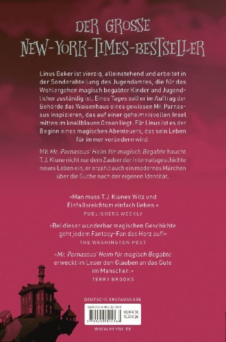 Buchcover und Innenansicht für das Buch: The House in the Cerulean Sea