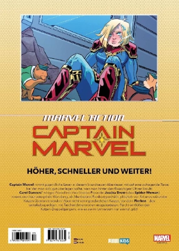 Buchcover und Innenansicht für das Buch: Marvel Action: Captain Marvel (2019) #1-#3
