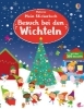 Buchcover und Innenansicht für das Buch: Mein Stickerbuch: Besuch bei den Wichteln
