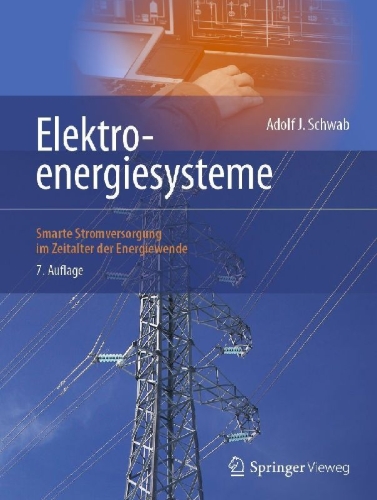 Buchcover und Innenansicht für das Buch: Elektroenergiesysteme