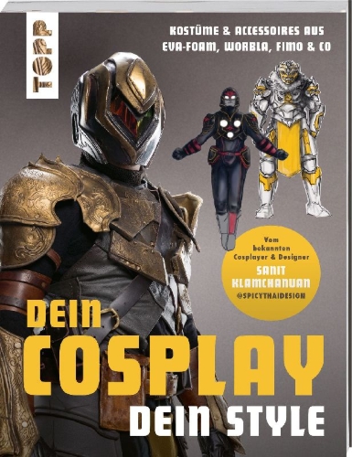 Buchcover und Innenansicht für das Buch: Dein Cosplay, dein Style