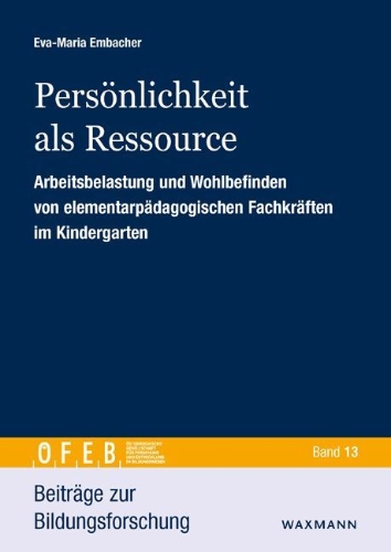 Buchcover und Innenansicht für das Buch: Persönlichkeit als Ressource