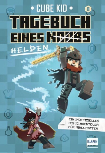 Buchcover und Innenansicht für das Buch: Tagebuch eines Noobs Kriegers (Bd. 8): Tagebuch eines Helden