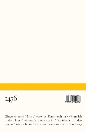 Buchcover und Innenansicht für das Buch: Gedichte