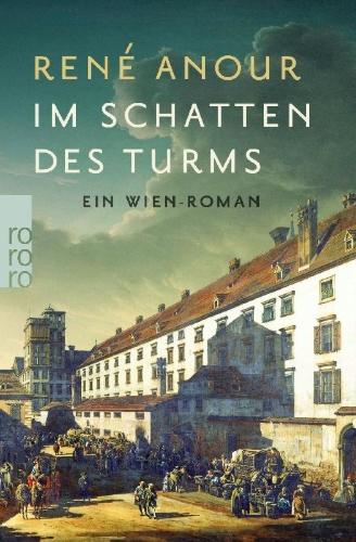 Buchcover und Innenansicht für das Buch: Im Schatten des Turms